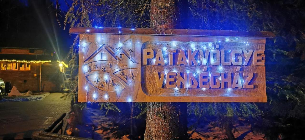 Patakvoelgye Vendeghaz Villa Izvoare  Eksteriør billede